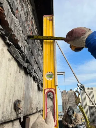 Gold Coast high-rise brick replacement, Chicago